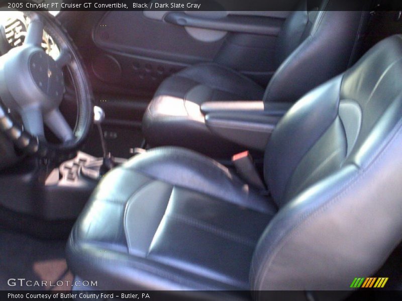 Black / Dark Slate Gray 2005 Chrysler PT Cruiser GT Convertible