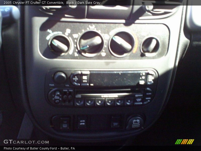 Black / Dark Slate Gray 2005 Chrysler PT Cruiser GT Convertible