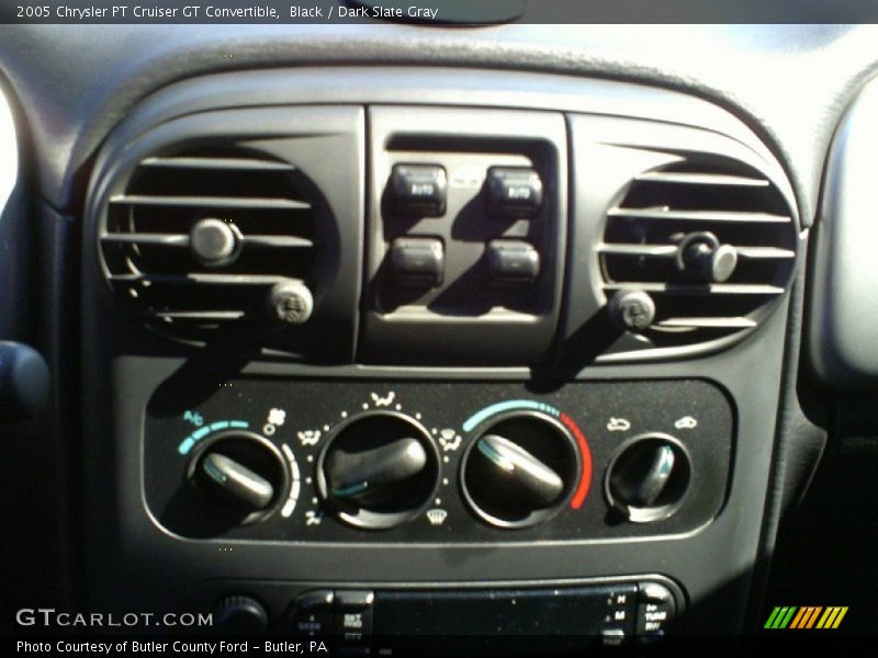 Black / Dark Slate Gray 2005 Chrysler PT Cruiser GT Convertible