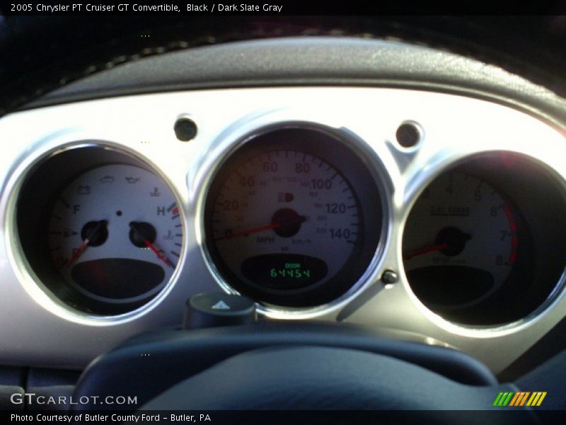 Black / Dark Slate Gray 2005 Chrysler PT Cruiser GT Convertible