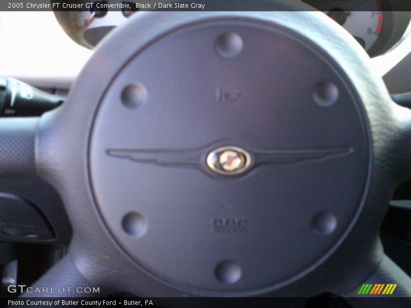 Black / Dark Slate Gray 2005 Chrysler PT Cruiser GT Convertible