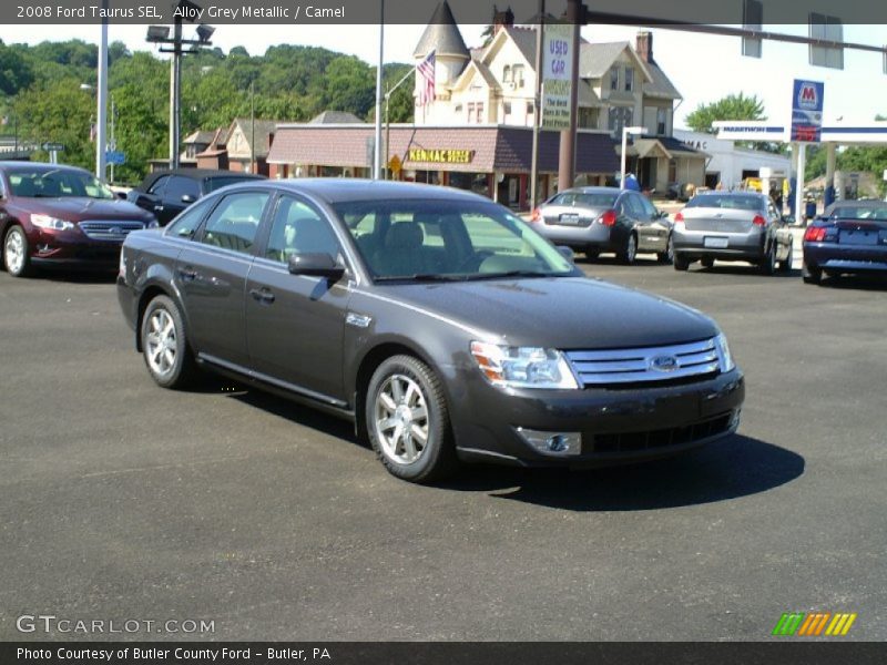 Alloy Grey Metallic / Camel 2008 Ford Taurus SEL