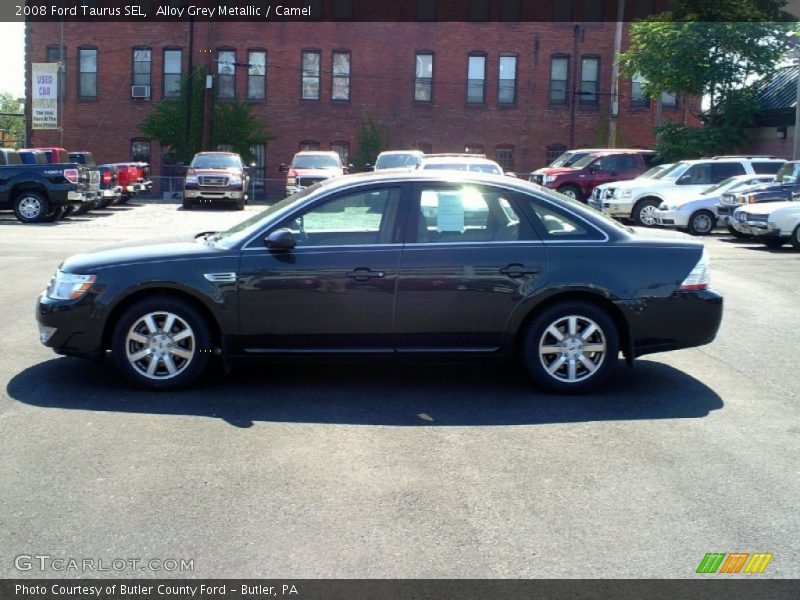 Alloy Grey Metallic / Camel 2008 Ford Taurus SEL