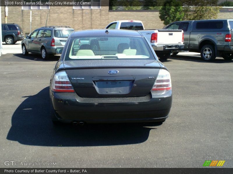 Alloy Grey Metallic / Camel 2008 Ford Taurus SEL