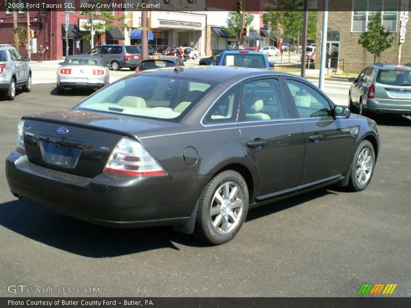 Alloy Grey Metallic / Camel 2008 Ford Taurus SEL