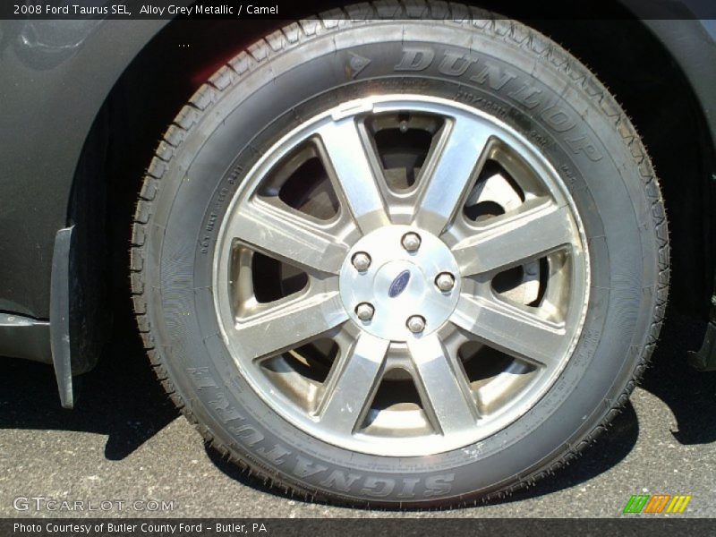 Alloy Grey Metallic / Camel 2008 Ford Taurus SEL
