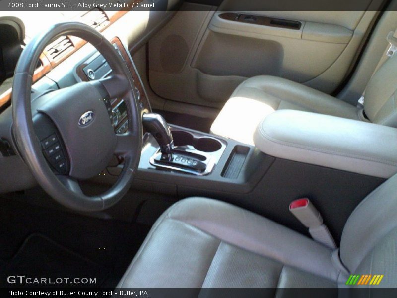 Alloy Grey Metallic / Camel 2008 Ford Taurus SEL
