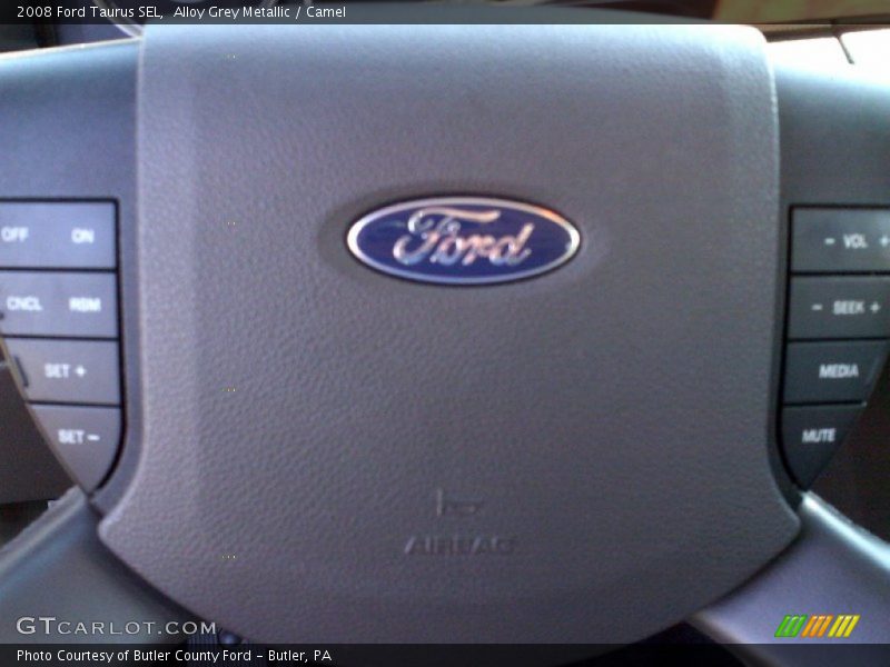 Alloy Grey Metallic / Camel 2008 Ford Taurus SEL