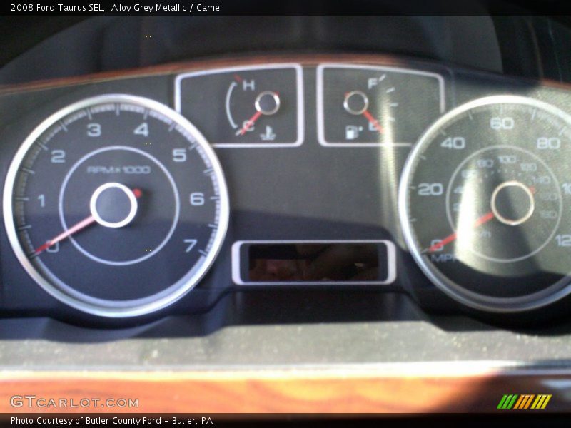 Alloy Grey Metallic / Camel 2008 Ford Taurus SEL