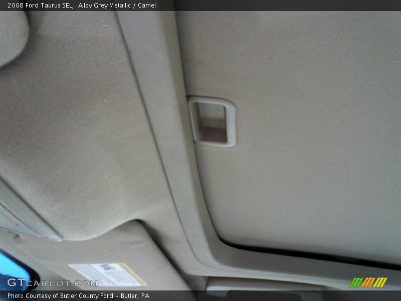 Alloy Grey Metallic / Camel 2008 Ford Taurus SEL