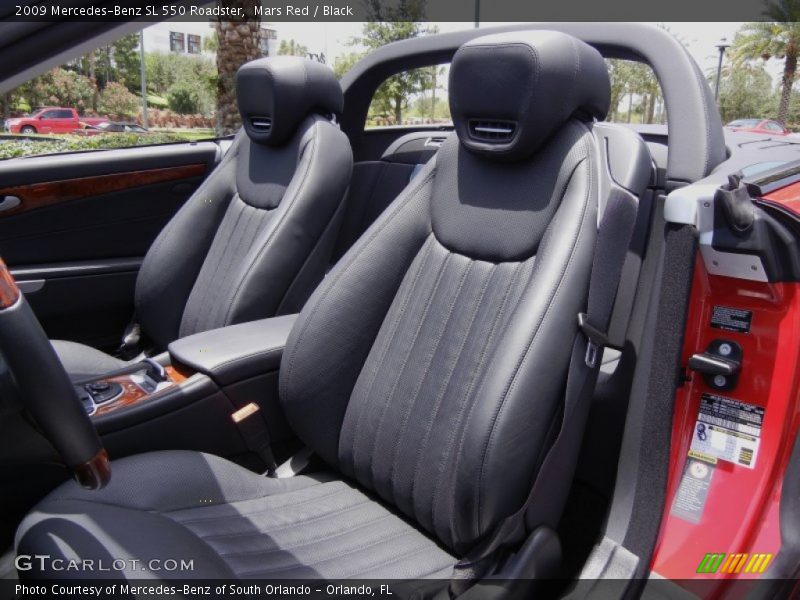  2009 SL 550 Roadster Black Interior