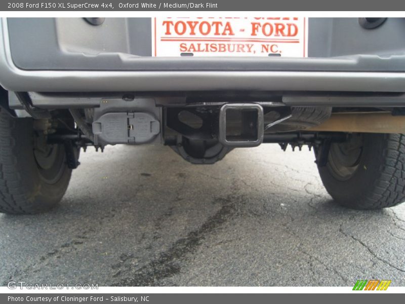Oxford White / Medium/Dark Flint 2008 Ford F150 XL SuperCrew 4x4