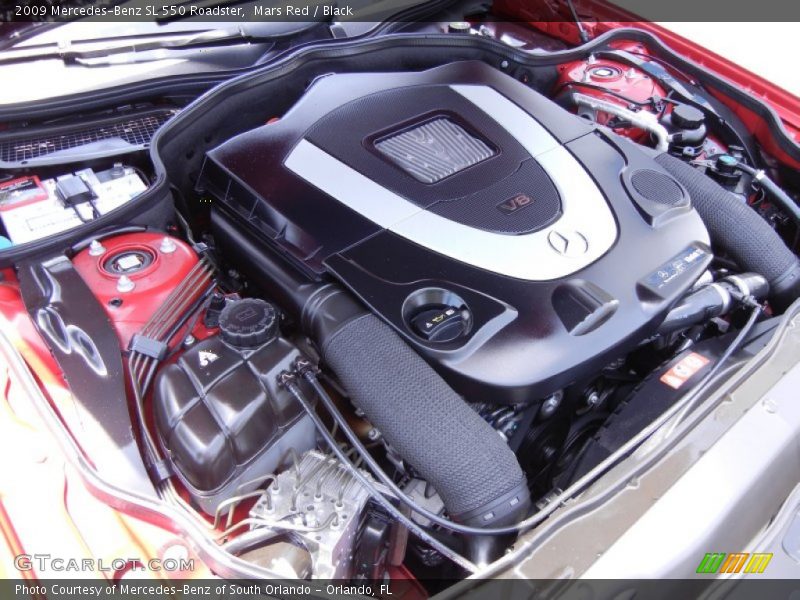  2009 SL 550 Roadster Engine - 5.5 Liter DOHC 32-Valve VVT V8