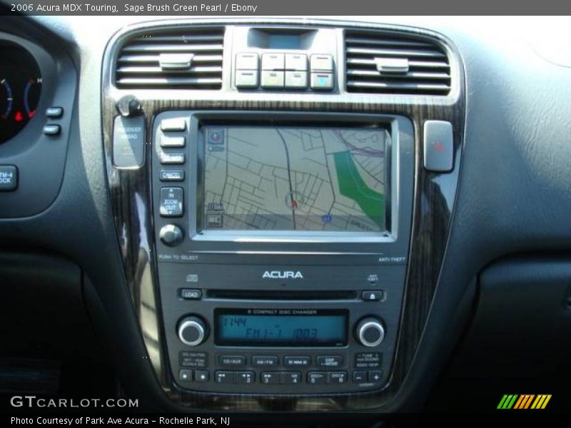 Sage Brush Green Pearl / Ebony 2006 Acura MDX Touring