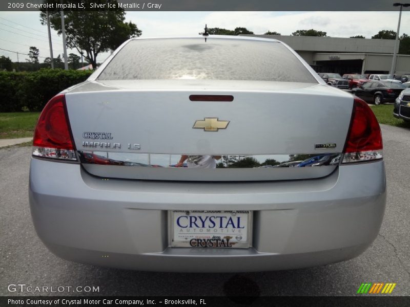 Silver Ice Metallic / Gray 2009 Chevrolet Impala LS