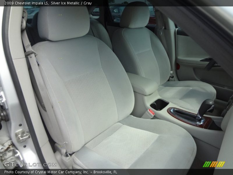 Silver Ice Metallic / Gray 2009 Chevrolet Impala LS