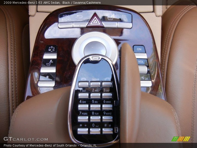 Black / Savanna/Cashmere 2009 Mercedes-Benz S 63 AMG Sedan