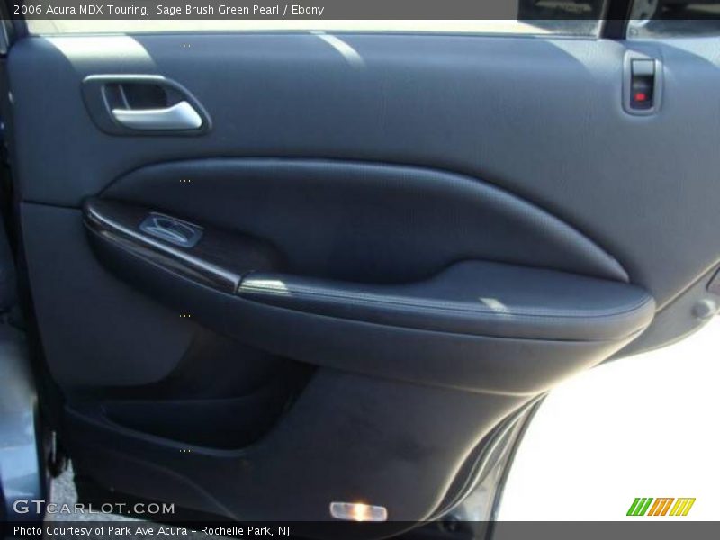 Sage Brush Green Pearl / Ebony 2006 Acura MDX Touring