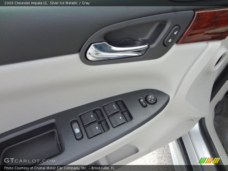 Silver Ice Metallic / Gray 2009 Chevrolet Impala LS