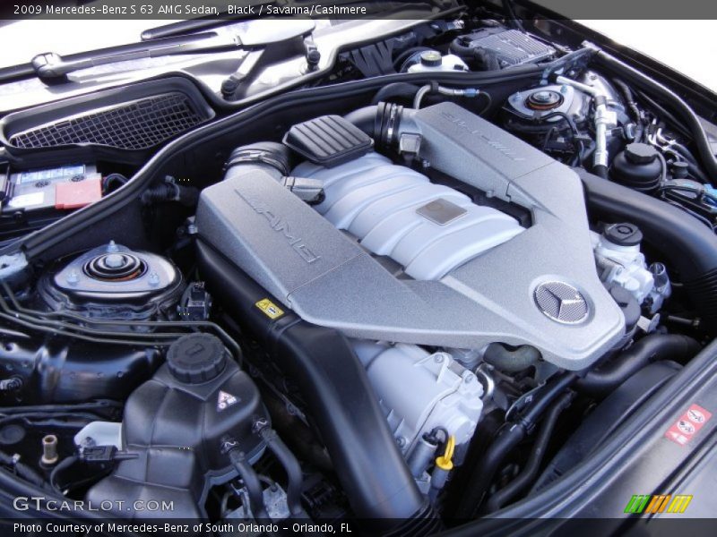 Black / Savanna/Cashmere 2009 Mercedes-Benz S 63 AMG Sedan