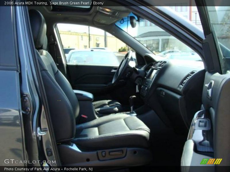 Sage Brush Green Pearl / Ebony 2006 Acura MDX Touring