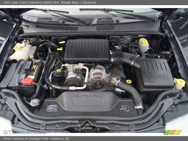 Brilliant Black / Sandstone 2003 Jeep Grand Cherokee Limited 4x4