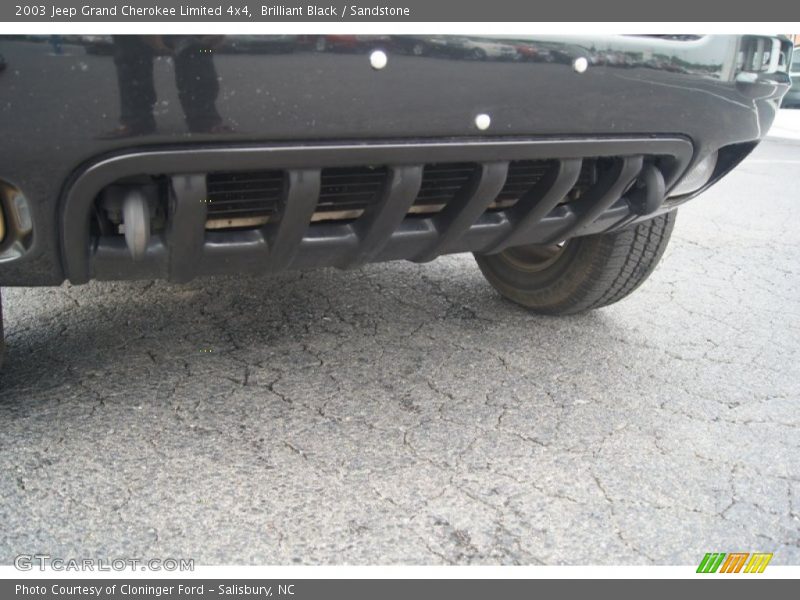 Brilliant Black / Sandstone 2003 Jeep Grand Cherokee Limited 4x4