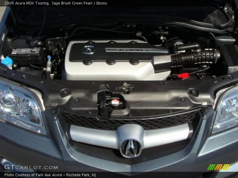 Sage Brush Green Pearl / Ebony 2006 Acura MDX Touring