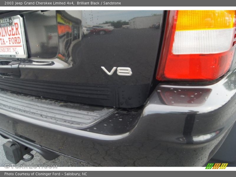 Brilliant Black / Sandstone 2003 Jeep Grand Cherokee Limited 4x4