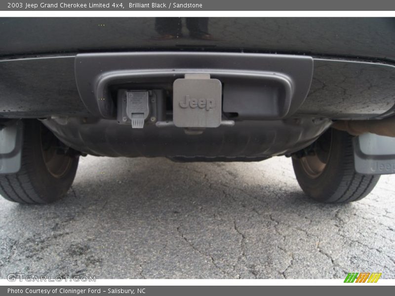 Brilliant Black / Sandstone 2003 Jeep Grand Cherokee Limited 4x4