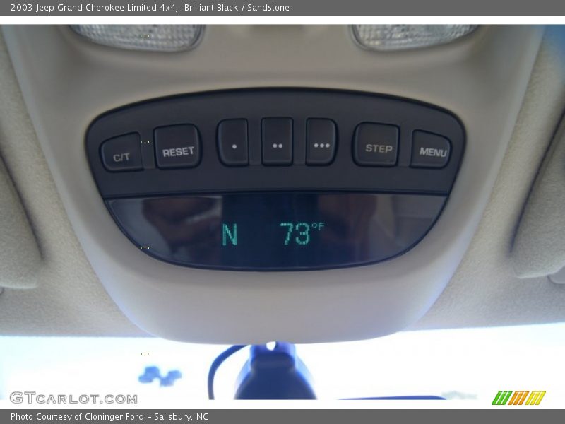 Brilliant Black / Sandstone 2003 Jeep Grand Cherokee Limited 4x4