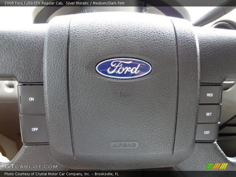 Silver Metallic / Medium/Dark Flint 2008 Ford F150 STX Regular Cab