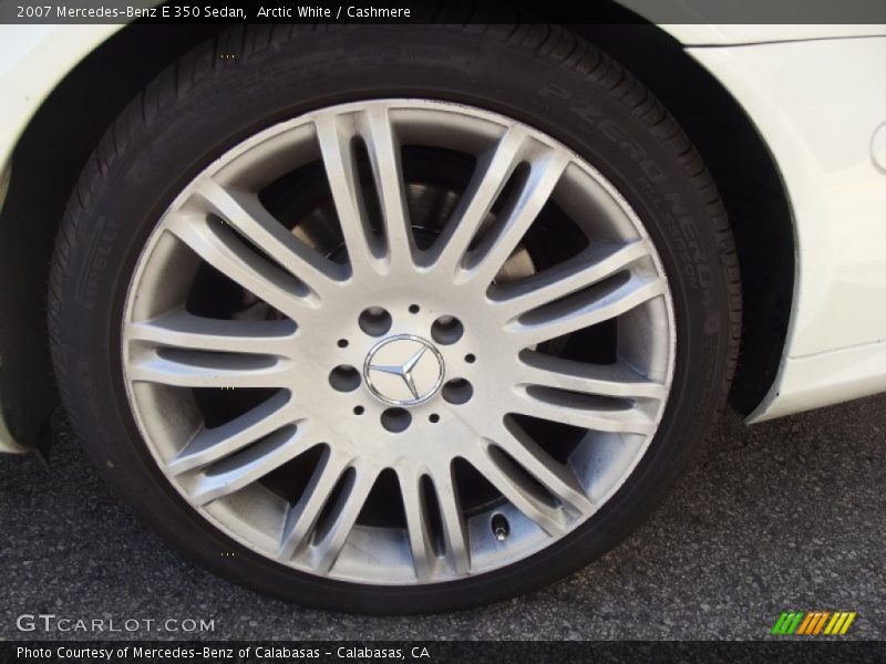 Arctic White / Cashmere 2007 Mercedes-Benz E 350 Sedan