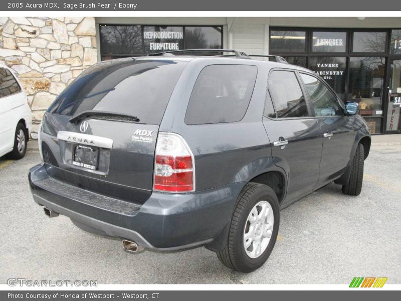 Sage Brush Pearl / Ebony 2005 Acura MDX