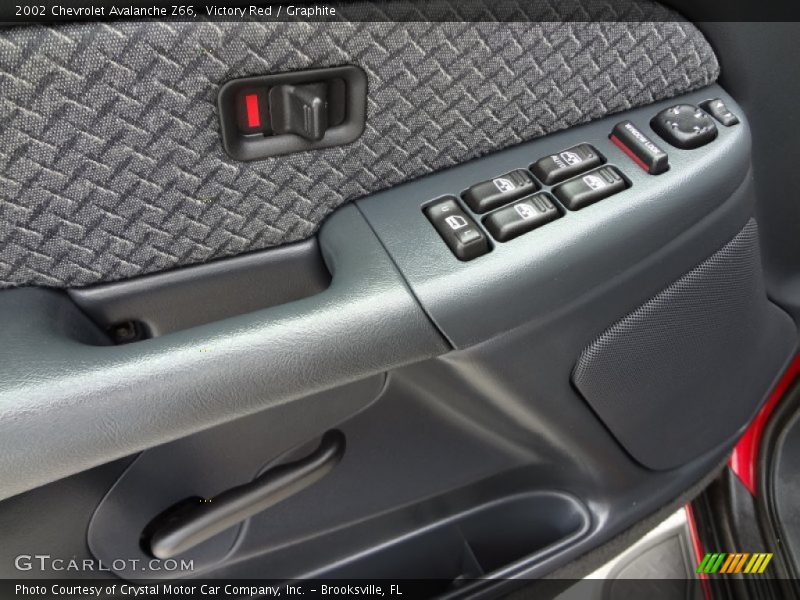 Victory Red / Graphite 2002 Chevrolet Avalanche Z66