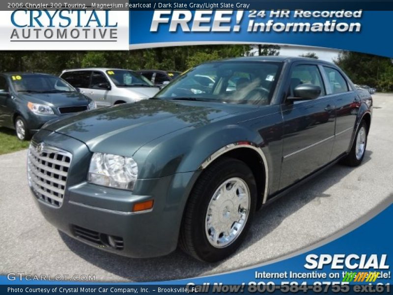 Magnesium Pearlcoat / Dark Slate Gray/Light Slate Gray 2006 Chrysler 300 Touring