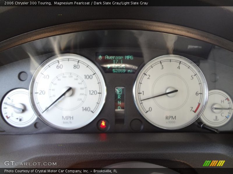 Magnesium Pearlcoat / Dark Slate Gray/Light Slate Gray 2006 Chrysler 300 Touring