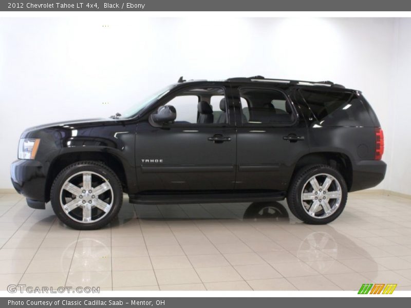 Black / Ebony 2012 Chevrolet Tahoe LT 4x4