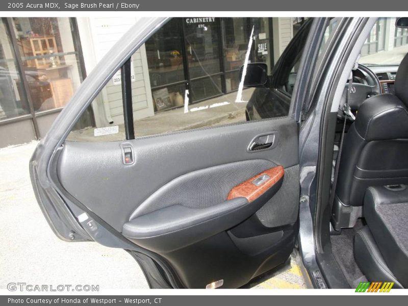 Sage Brush Pearl / Ebony 2005 Acura MDX