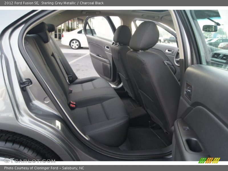 Sterling Grey Metallic / Charcoal Black 2012 Ford Fusion SE
