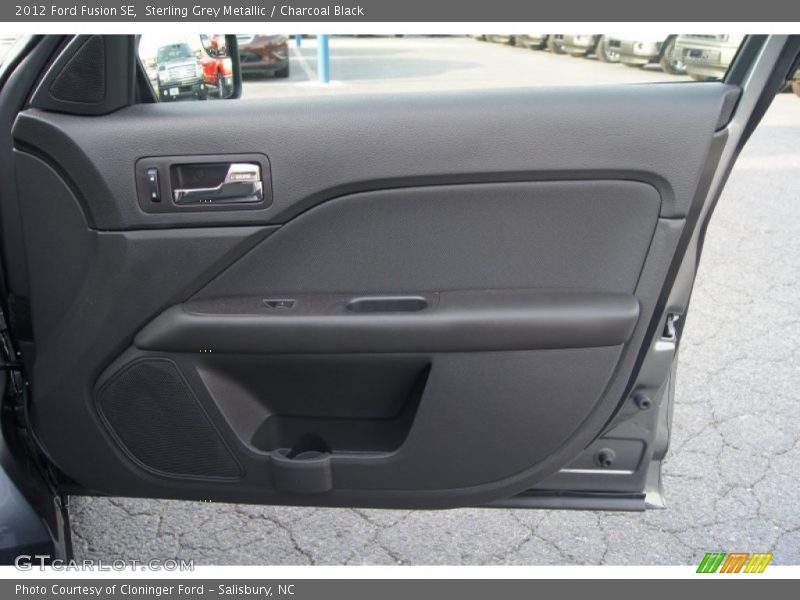 Sterling Grey Metallic / Charcoal Black 2012 Ford Fusion SE