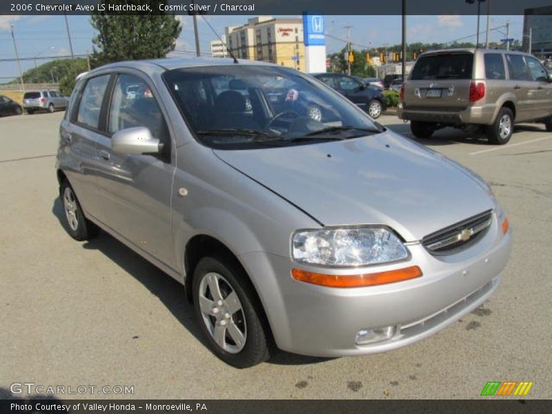 Cosmic Silver / Charcoal 2006 Chevrolet Aveo LS Hatchback
