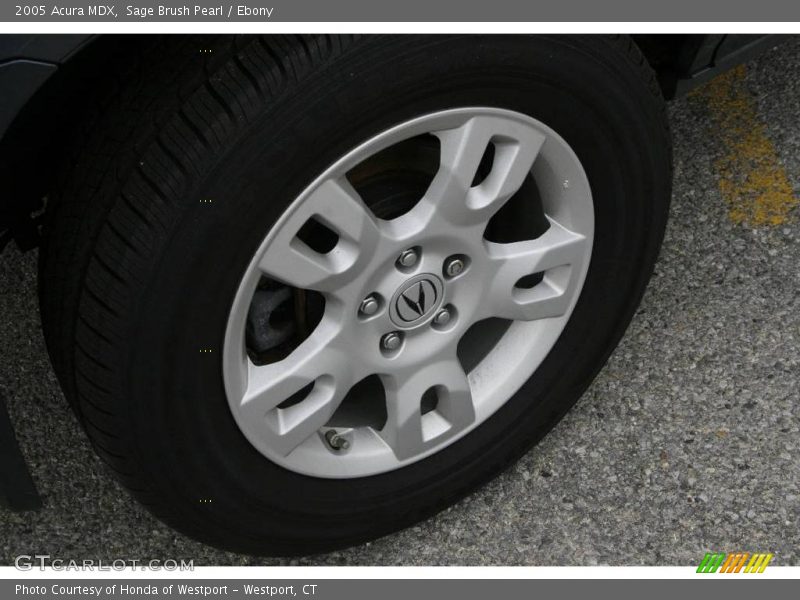 Sage Brush Pearl / Ebony 2005 Acura MDX