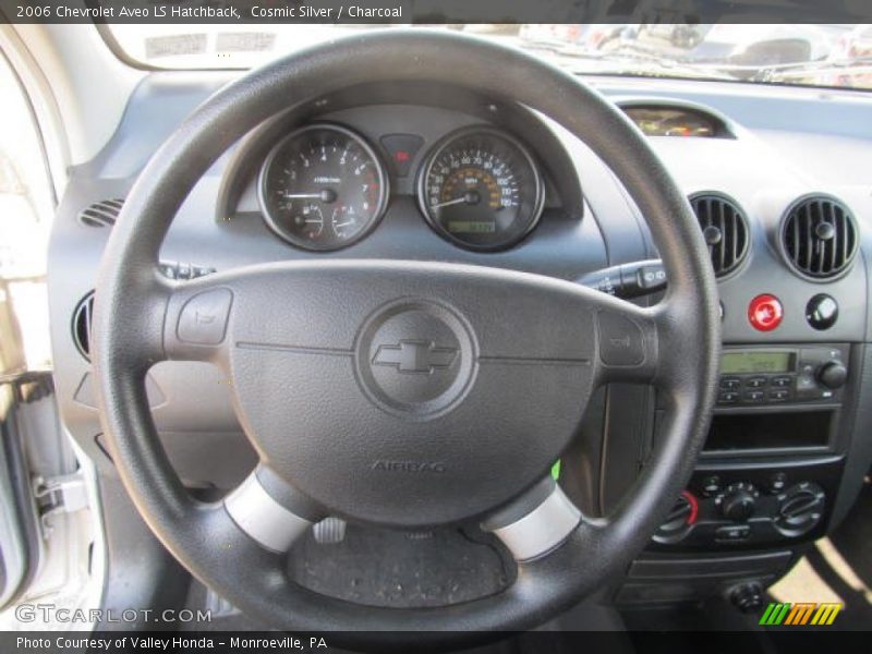 Cosmic Silver / Charcoal 2006 Chevrolet Aveo LS Hatchback