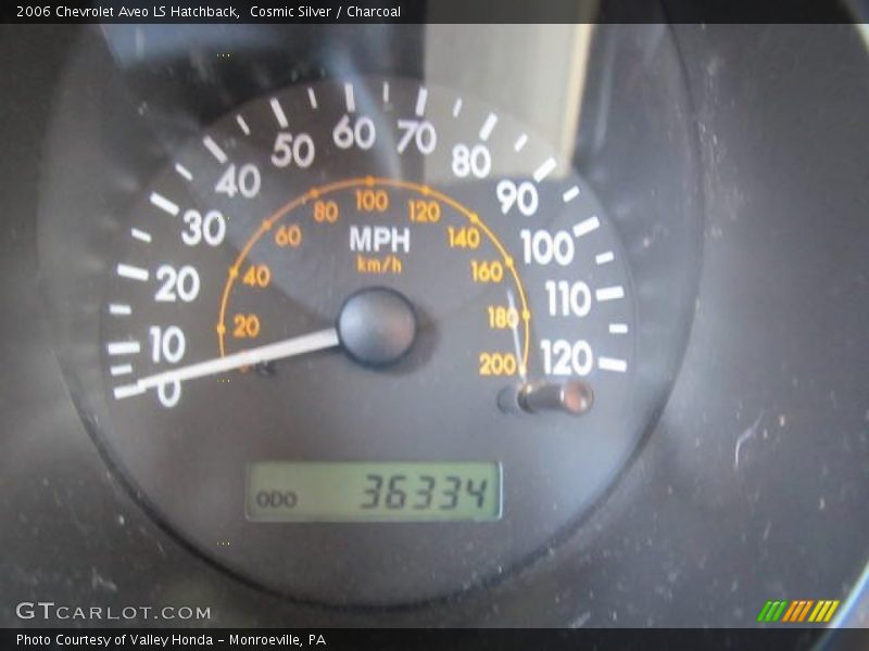 Cosmic Silver / Charcoal 2006 Chevrolet Aveo LS Hatchback