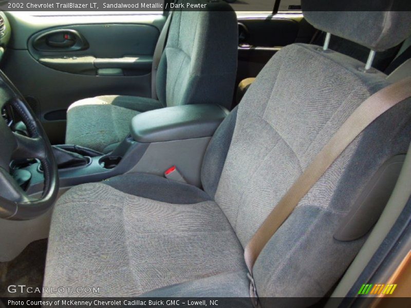 Sandalwood Metallic / Dark Pewter 2002 Chevrolet TrailBlazer LT