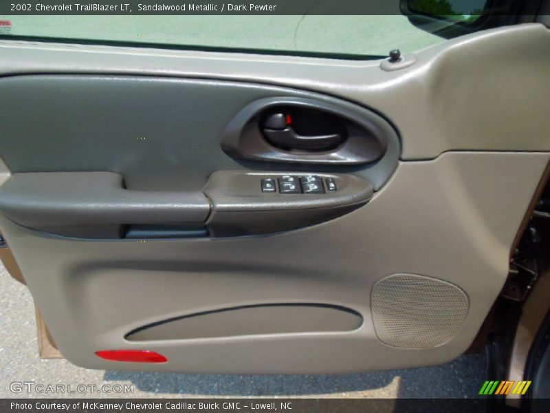 Sandalwood Metallic / Dark Pewter 2002 Chevrolet TrailBlazer LT
