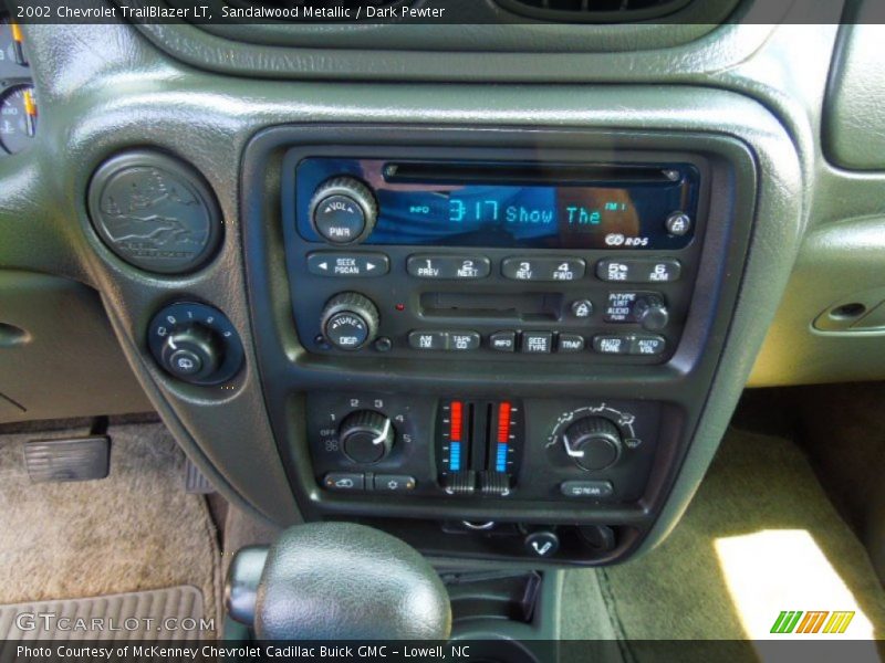 Sandalwood Metallic / Dark Pewter 2002 Chevrolet TrailBlazer LT