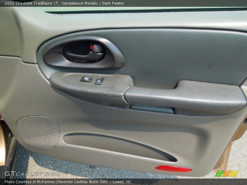 Sandalwood Metallic / Dark Pewter 2002 Chevrolet TrailBlazer LT