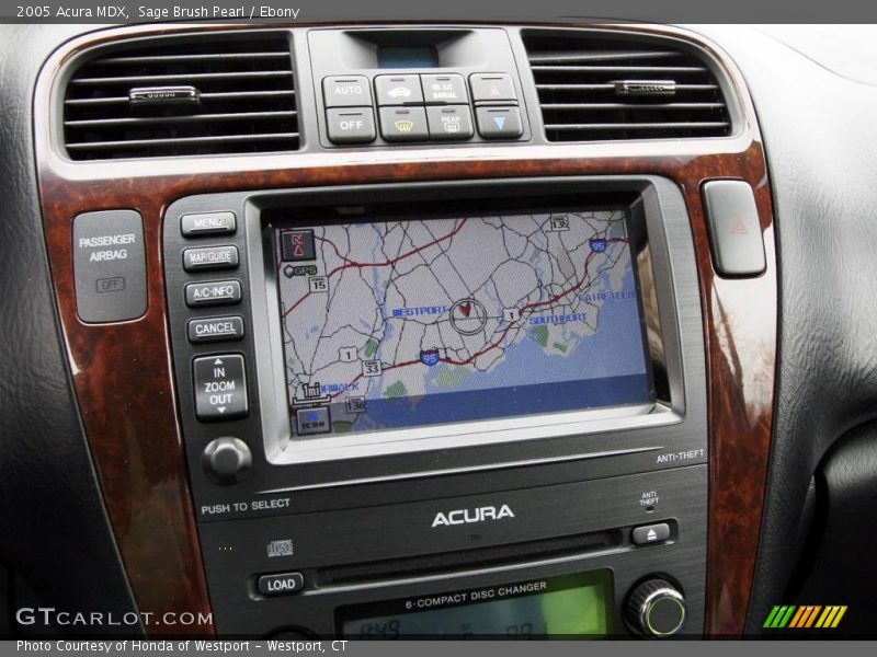 Sage Brush Pearl / Ebony 2005 Acura MDX